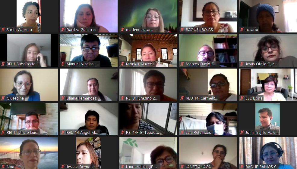 I TALLER VIRTUAL DE FORTALECIMIENTO DE CAPACIDADES A LOS DIRECTIVOS