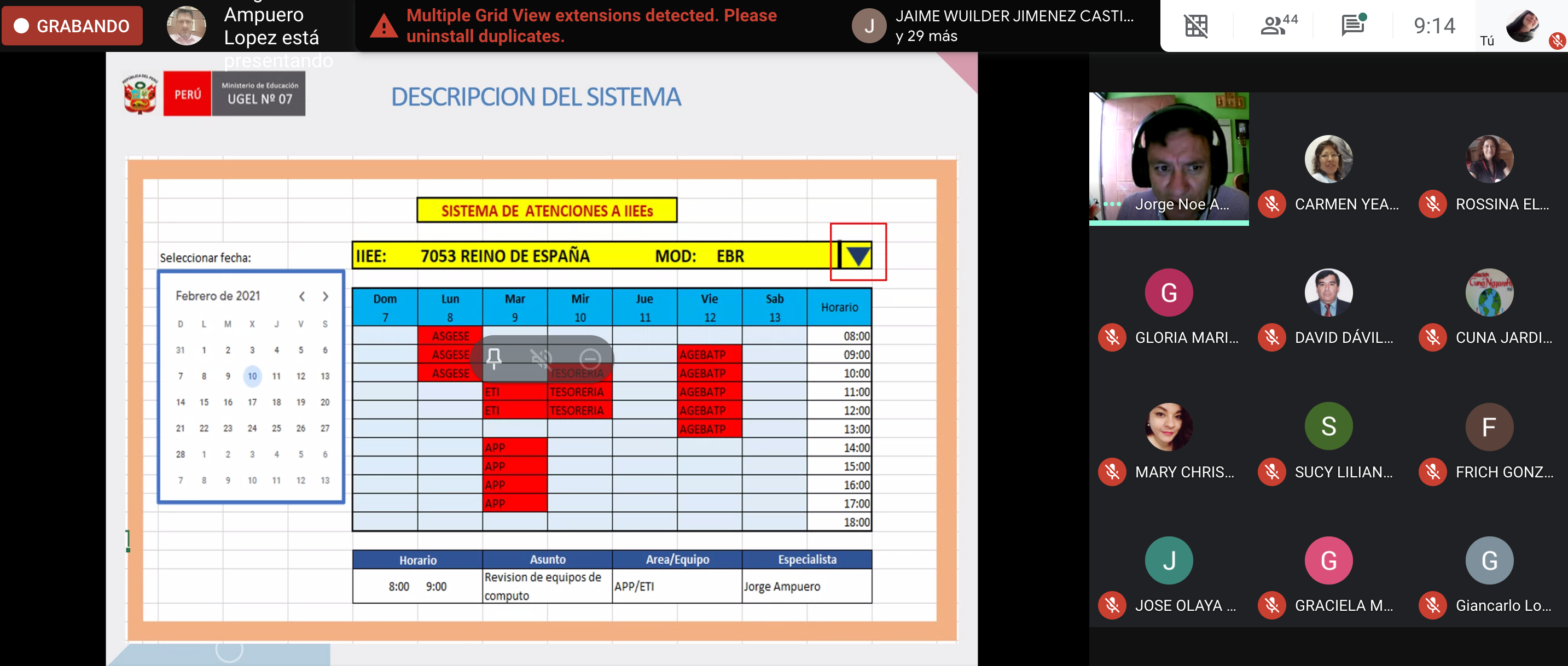 SEGUNDA REUNIÓN VIRTUAL ORDINARIA