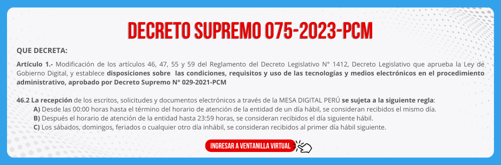 D.S-075-2023-PCM